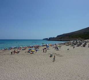 Strand von Cala Mesquida