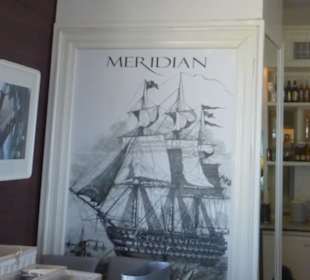 Das Restaurant Meridian Molo auf der Seebrücke