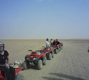 Quadfahrt durch die Wüste