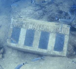 Einstiegspunkt ins Unterwassermuseum