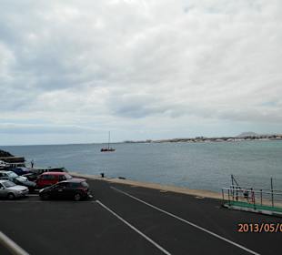 Blick vom Fähranleger auf Corralejo (5)