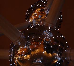 Atomium bei Nacht
