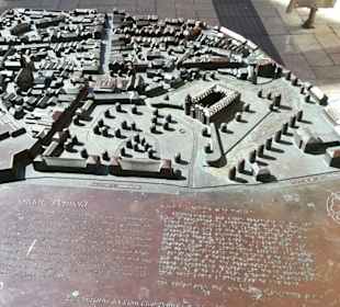 Der Lageplan von Detmold