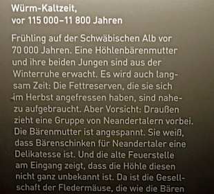Hinweistafel für Bärenhöhle