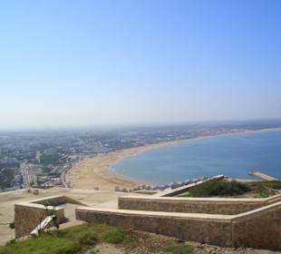 Blick auf Agadir