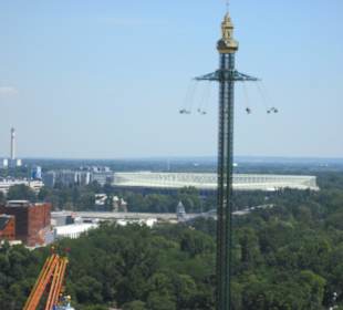 Ausblick vom Riesenrad