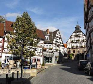 Impressionen aus der Altstadt von Homberg (Efze)