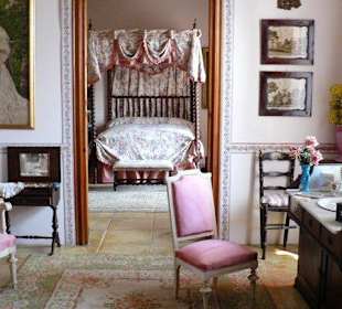Schlafzimmer der Dame des Hauses