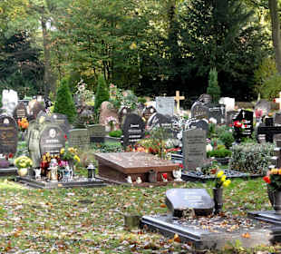 Gräberfeld auf dem Osterholzer Friedhof