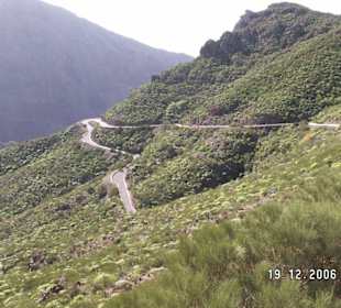 Die Anfahrt zur Schlucht