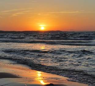 Sonnenuntergang am Meer