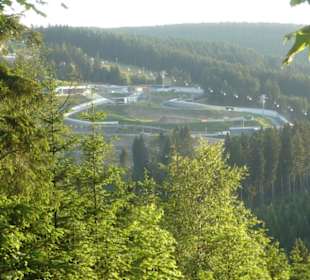 Oberhof: Rennschlitten- und Bobbahn