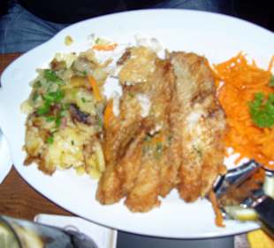 Tau`n Fischer un sin Fru: leckerer Fisch!