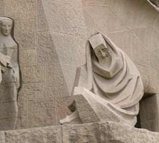 Außenwand der Sagrada Familia