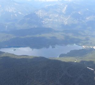 Blick aufden Eibsee