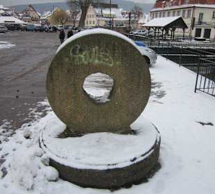 Altstadt Wissembourg im Winter