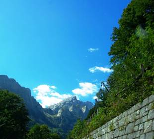 Toller Ausblick auf die Berge