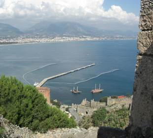 Ausblick auf Alanya