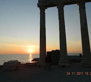 Wenn die Sonne im Meer versinkt