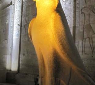 Licht und Soundshow in Edfu, mit Guide Ahmed Mostafa Luxor
