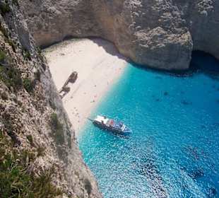 herliche aussicht von der aussichtplattform