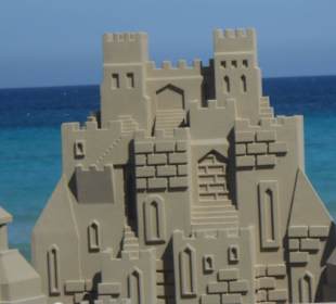 Sandskulpturen Cala Millor