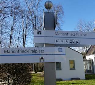 Marienfried Wegweiser