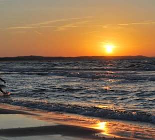 Sonnenuntergang am Meer