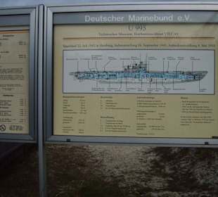 U-995 Informationstafel