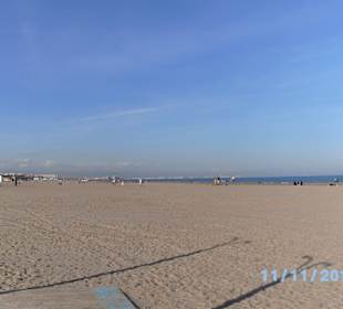 Breiter Sandstrand