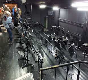 Orchestergraben im Festspielhaus