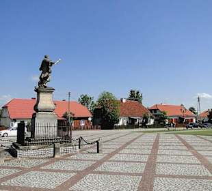 Rynek w Tykocinie.