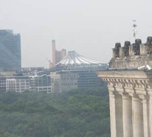 Ausblick von der Reichstagskuppel 