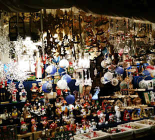 Voller Weihnachtstand