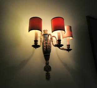 In jedem Zimmer eine andere Lampenform!