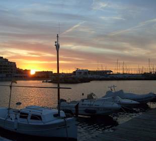 Sonnenaufgang in der kl. Badebucht