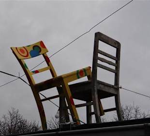 Deko des Weihnachtsmarktes