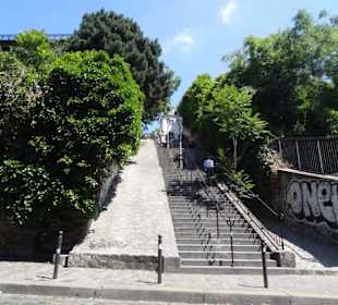 Atmosphäre des Montmartre...