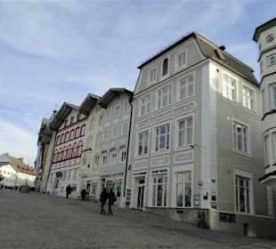 Fassade eines Hauses in der Altstadt