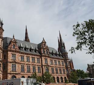Beim Dern'schen Gelände (Blick zum Neuen Rathaus)