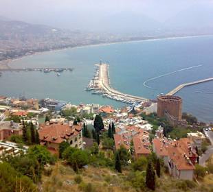 Blick über Alanya