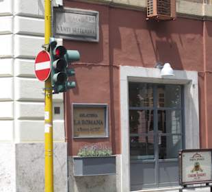 Gelateria in der Via Septembre