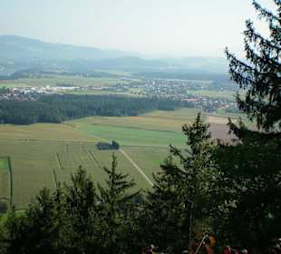 Blick zum Völermarkter Stausee