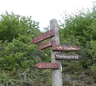 Beschilderung war gut 