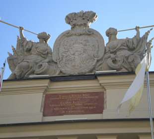 Am Eingang ins Museum