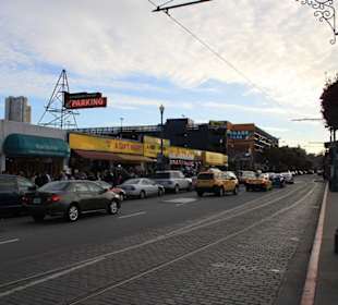 Einkaufsstraße am Fisherman's Wharf