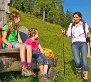 Familien-Wanderung