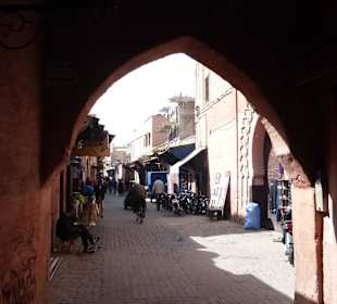 Unterwegs in Marrakesch
