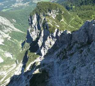 Blick von der Aussichtsplattform AlpspiX