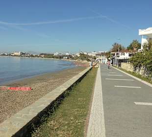 Der Strand ist immer schmaler geworden